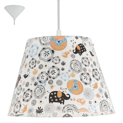 Eglo 93718 - Детски Полилей MOLOVE 1xE27/60W/230V
