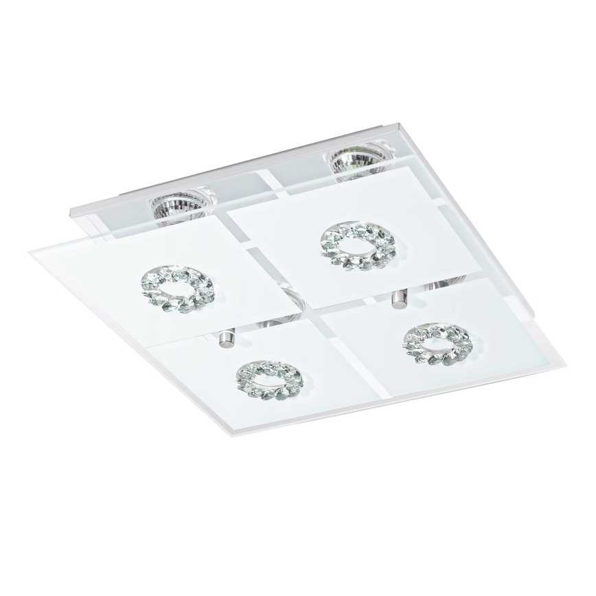 Eglo 93783 - LED Таванна лампа RONCATO 4xGU10/3W/230V