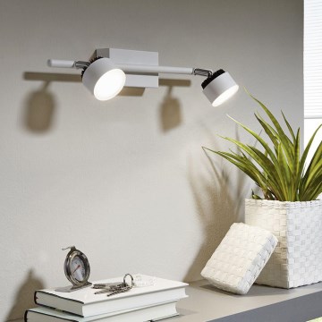 Eglo 93853 - LED Точково осветително тяло ARMENTO 2xLED/6W/230V