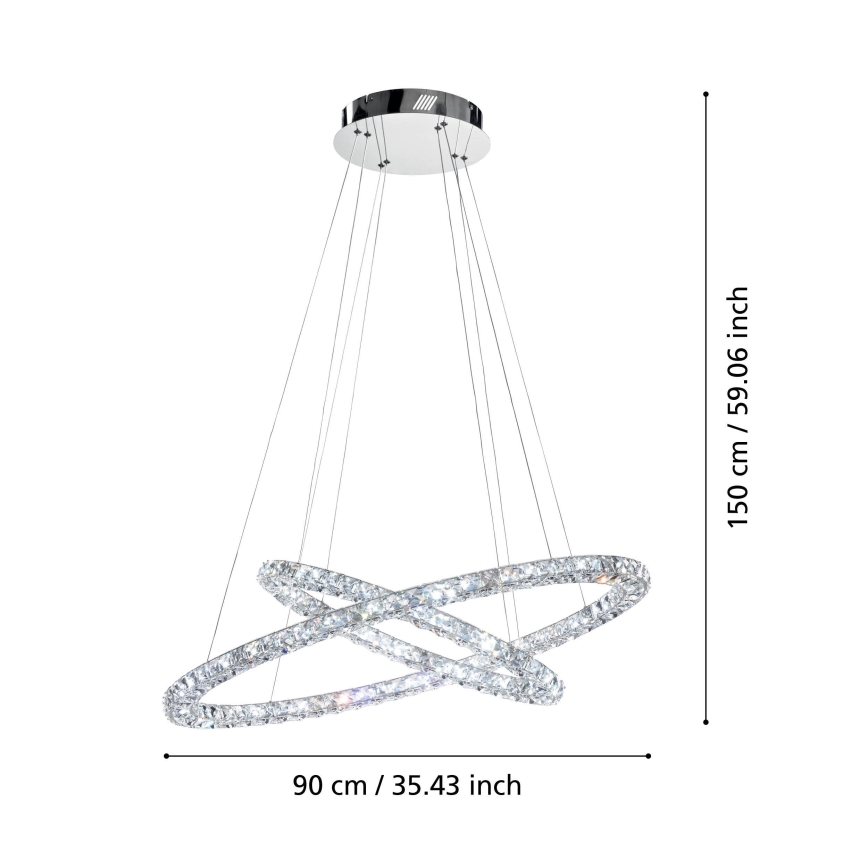 Eglo - LED Пендел LED/56,1W/230V