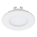 Eglo 94041 - Вградено таванно LED осветително тяло FUEVA 1 LED/2,7W/230V диаметър 8,5 см