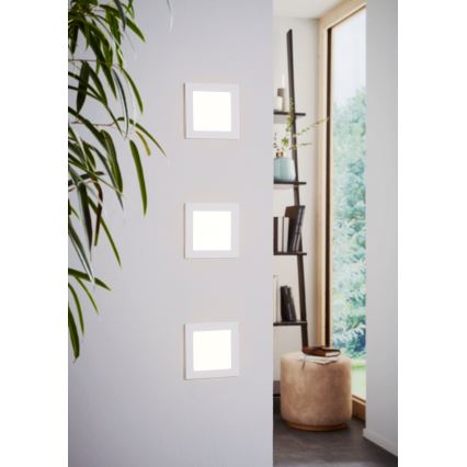 Eglo 94061 - LED вградено осветително тяло FUEVA 1 LED/10,95W/230V 17x17 cm