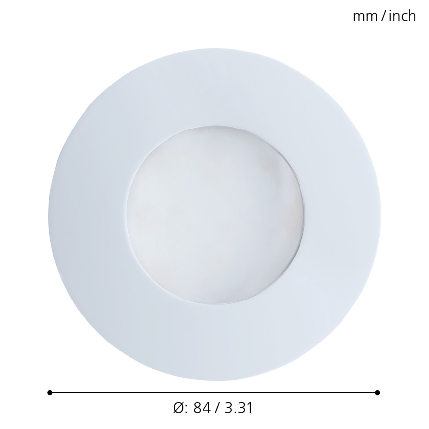 Eglo - LED лампа за таван за баня 1xGU10/5W/230V IP65