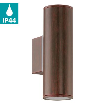 Eglo - LED Екстериорен аплик 2xGU10/3W/230V IP44