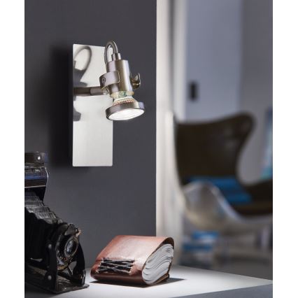 Eglo - LED Точково осветително тяло 1xGU10-LED/3,3W/230V