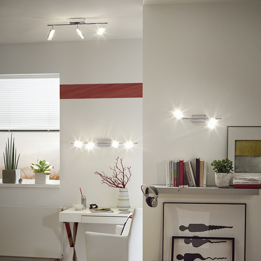 Eglo 94163 - LED Точково осветително тяло ERVAS 2xLED/3,3W/230V