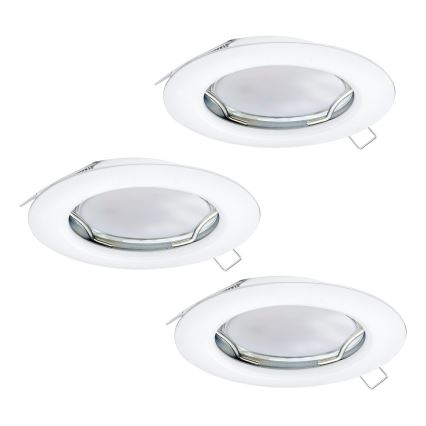 Eglo - Комплект 3x LED Осветление за окачен таван PENETO 3xGU10-LED/3W/230V