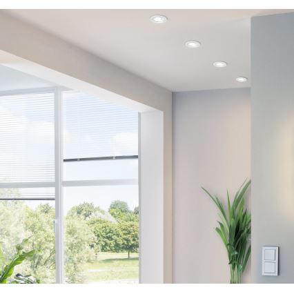 Eglo - LED Осветление за окачен таван 1xGU10-LED/5W/230V