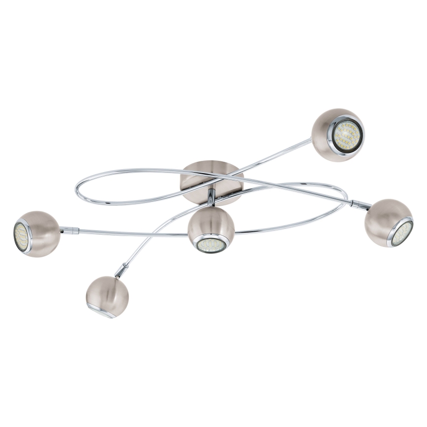 Eglo - LED Прожектор, луна 5xGU10-LED/3W/230V