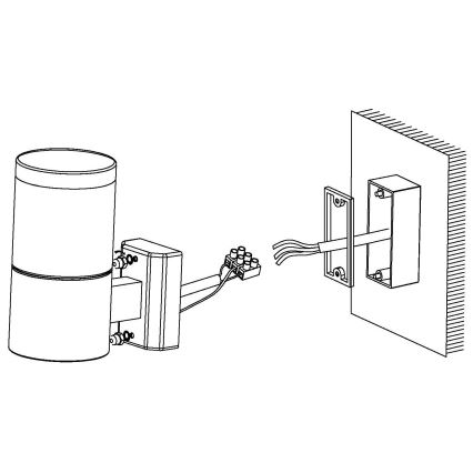 Eglo - Външно LED осветително тяло LED/3,7W/230V IP44