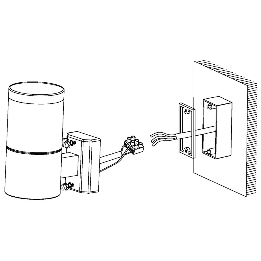 Eglo - Външно LED осветително тяло LED/3,7W/230V IP44