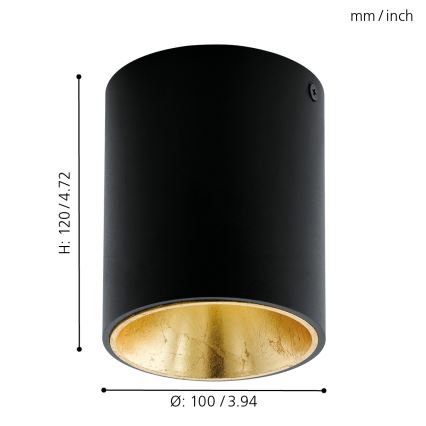 Eglo - LED таванно осветително тяло LED/3,3W/230V