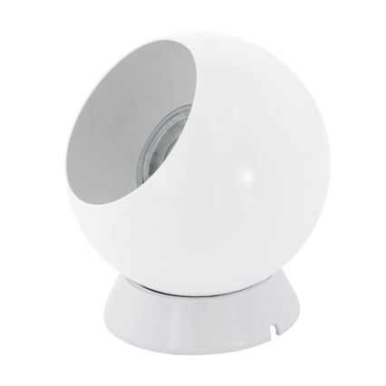 Eglo - LED настолна/стенна лампа 1xGU10/2,8W/230V бяла