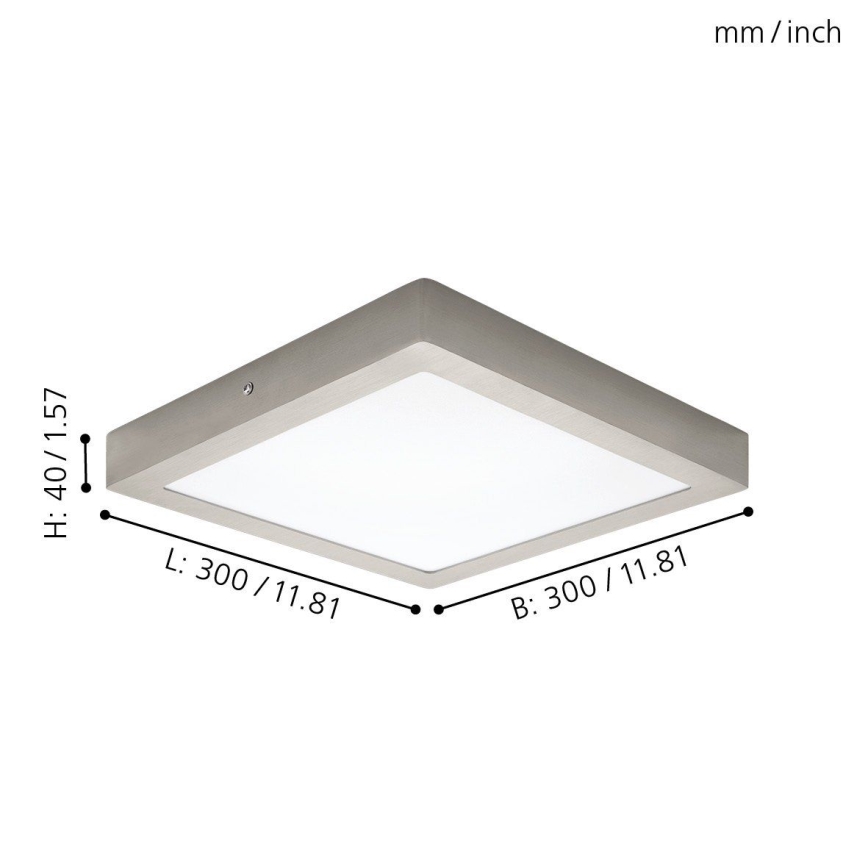Eglo 94528 - LED Лампа за таван FUEVA 1 LED/22W/230V