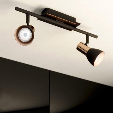 Eglo 94585 - LED Точково осветително тяло BARNHAM 2xGU10/3,3W/230V