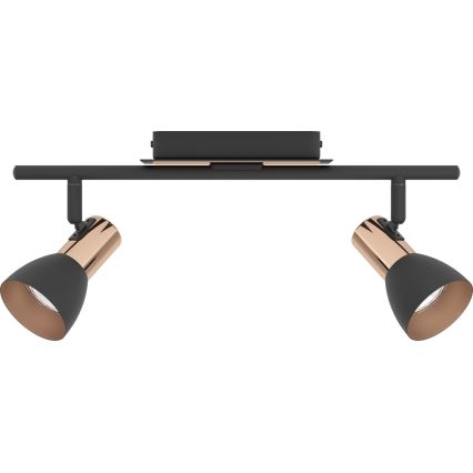 Eglo 94585 - LED Точково осветително тяло BARNHAM 2xGU10/3,3W/230V