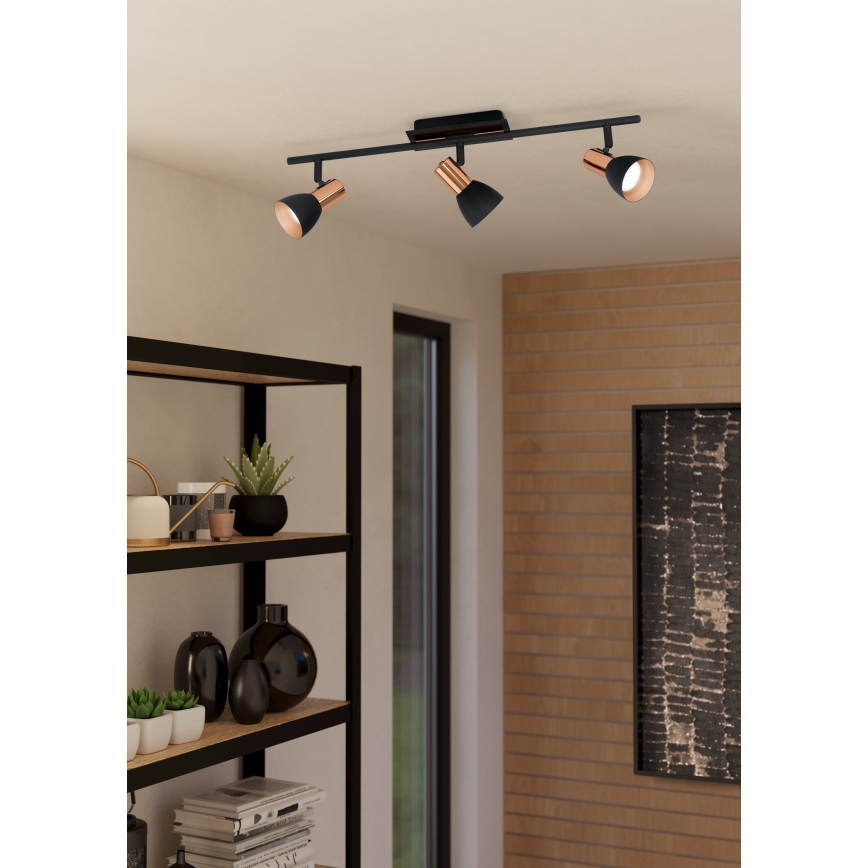 Eglo - LED Точково осветително тяло  3xGU10/3,3W/230V