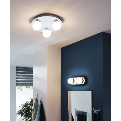Eglo - LED лампа за баня  3xLED/3,3W/230V IP44