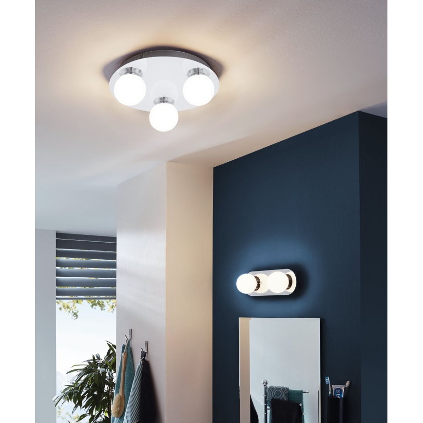 Eglo - LED лампа за баня  3xLED/3,3W/230V IP44
