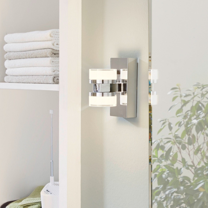 Eglo - LED лампа за стена в баня 2xLED/4,5W/230V IP44