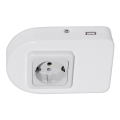 Eglo 94663 - Контакт за под кухненски шкаф SCHUKO вкл. USB TAXANO