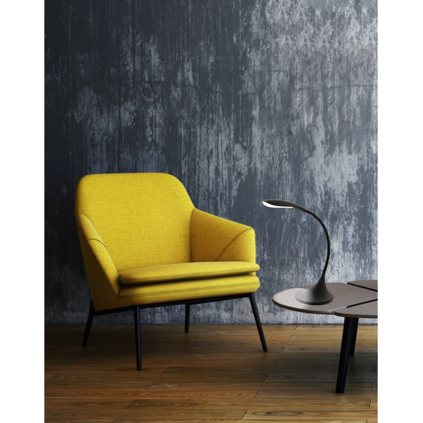 Eglo - LED димируема настолна лампа LED/4,5W/230V черна