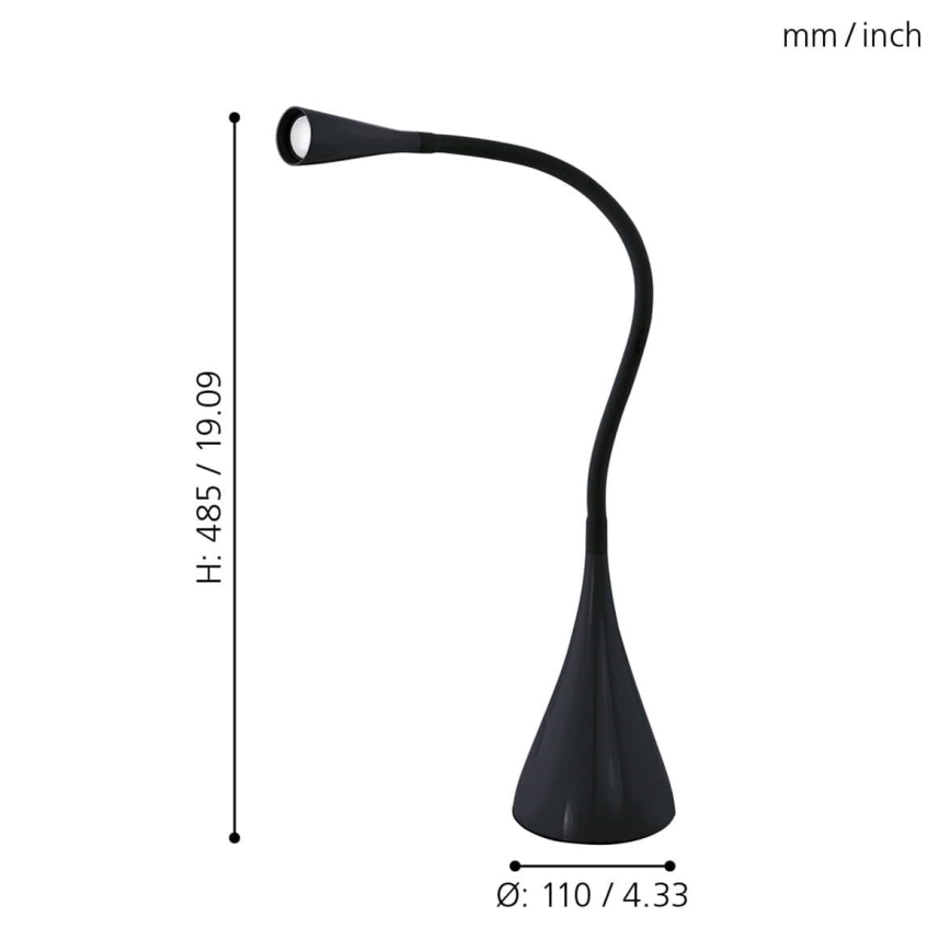 Eglo - LED Настолна лампа 1xLED/3,5W/230V