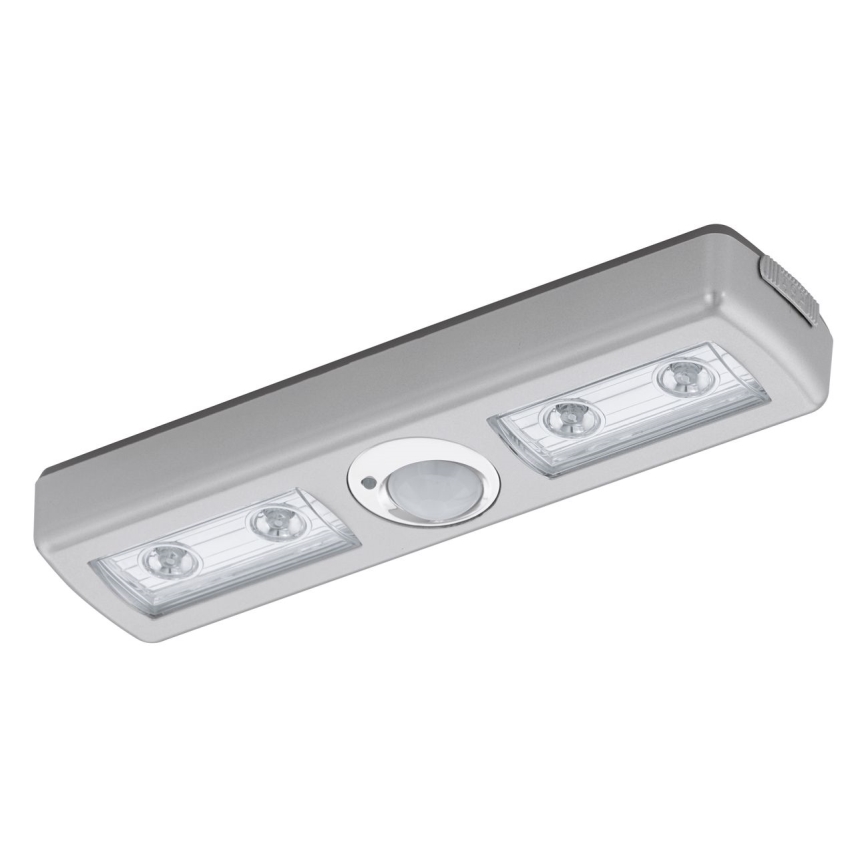 Eglo - LED Лампа за ориентация със сензор 4xLED/3xAAA