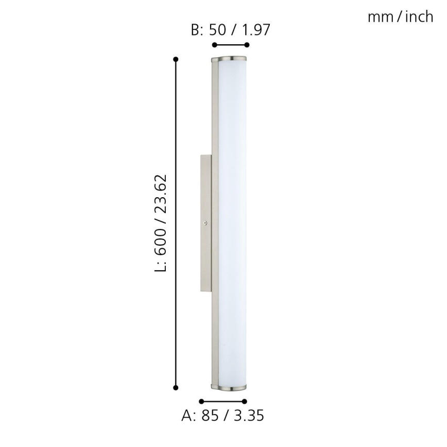 Eglo - LED лампа за баня 1xLED/16W/230V IP44