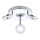 Eglo 94762 - LED лампа за баня GONARO 3xLED/3,8W/230V IP44