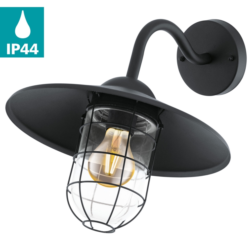 Eglo - Екстериорна лампа 1xE27/60W/230V IP44