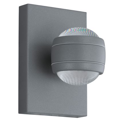 Eglo - LED Екстериорна лампа 2xLED/3,7W/230V IP44