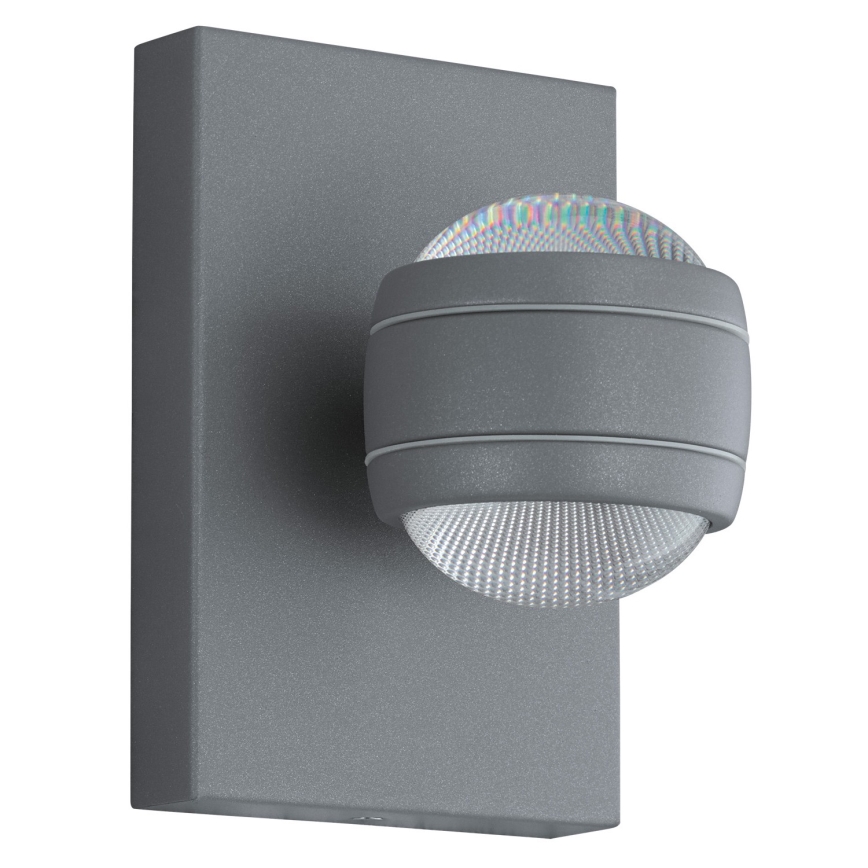 Eglo - LED Екстериорна лампа 2xLED/3,7W/230V IP44
