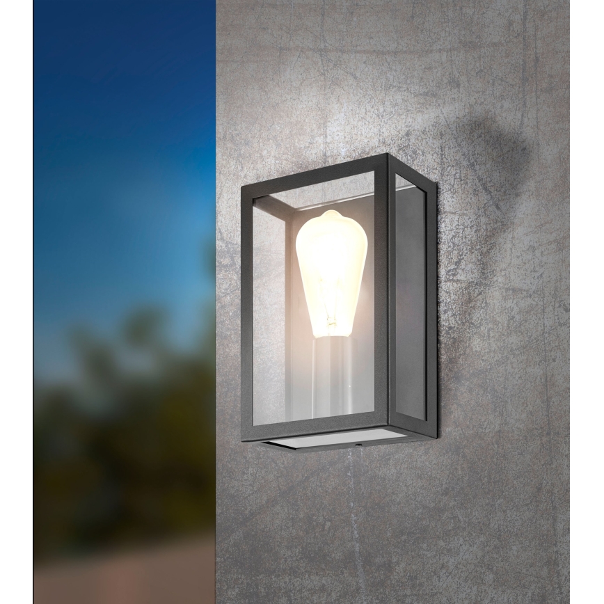 Eglo - Екстериорна лампа 1xE27/60W/230V IP44