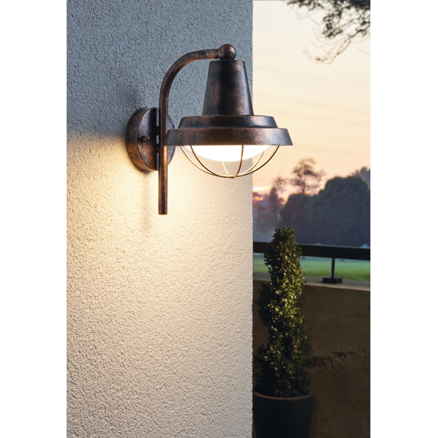 Eglo - LED Екстериорен аплик 1xE27/8,5W/230V IP44