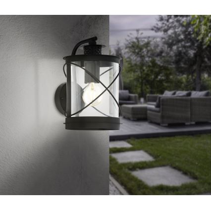 Eglo - Екстериорна лампа 1xE27/60W/230V IP44