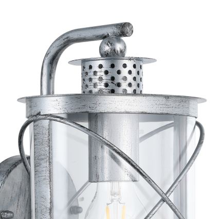 Eglo - Екстериорна лампа 1xE27/60W/230V IP44