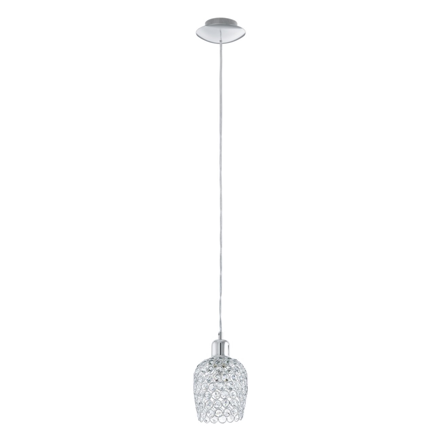 Eglo - Кристален Полилей 1xE27/60W/230V