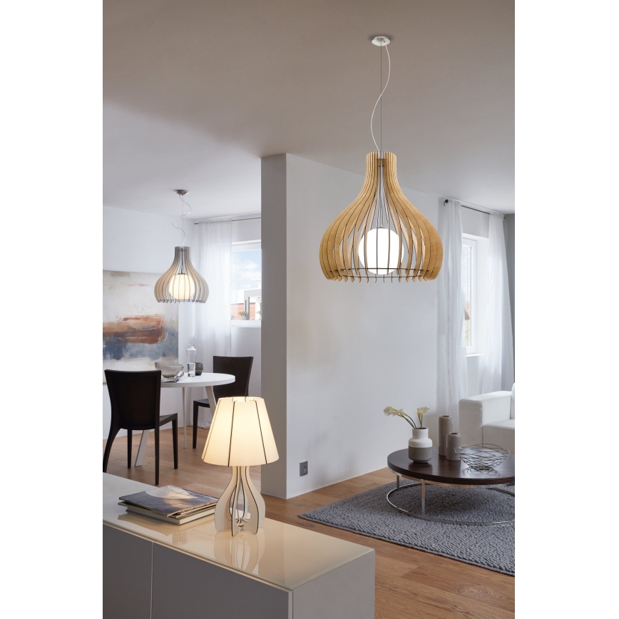 Eglo 94951 - Настолна лампа COSSANO 1xE27/60W/230V