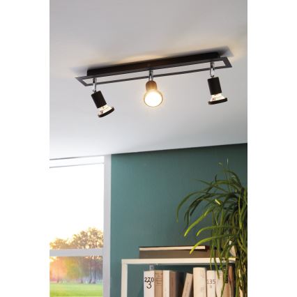 Eglo 94965 - LED Точково осветително тяло SARRIA 3xGU10-LED/5W/230V