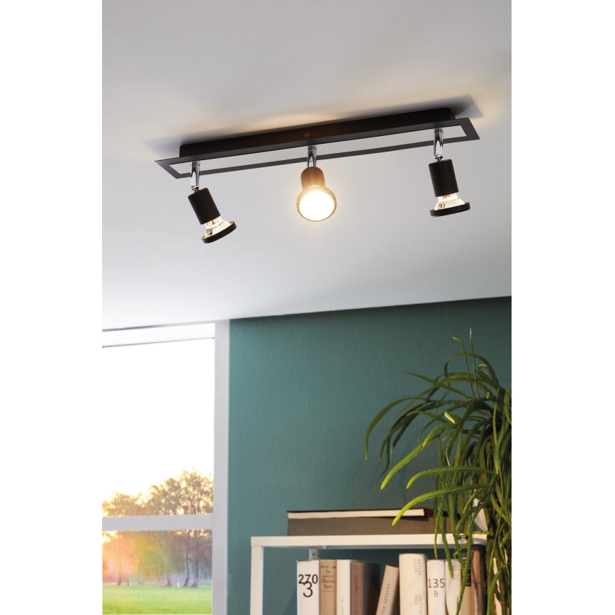 Eglo 94965 - LED Точково осветително тяло SARRIA 3xGU10-LED/5W/230V