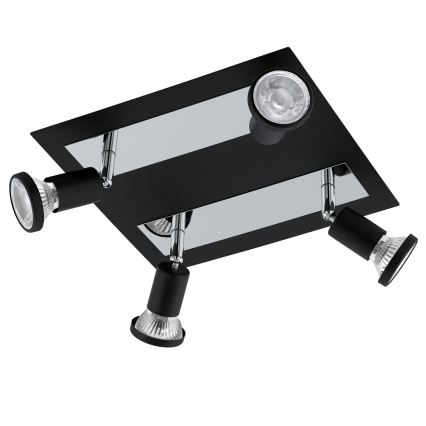 Eglo 94966 - LED Точково осветително тяло SARRIA 4xGU10-LED/5W/230V