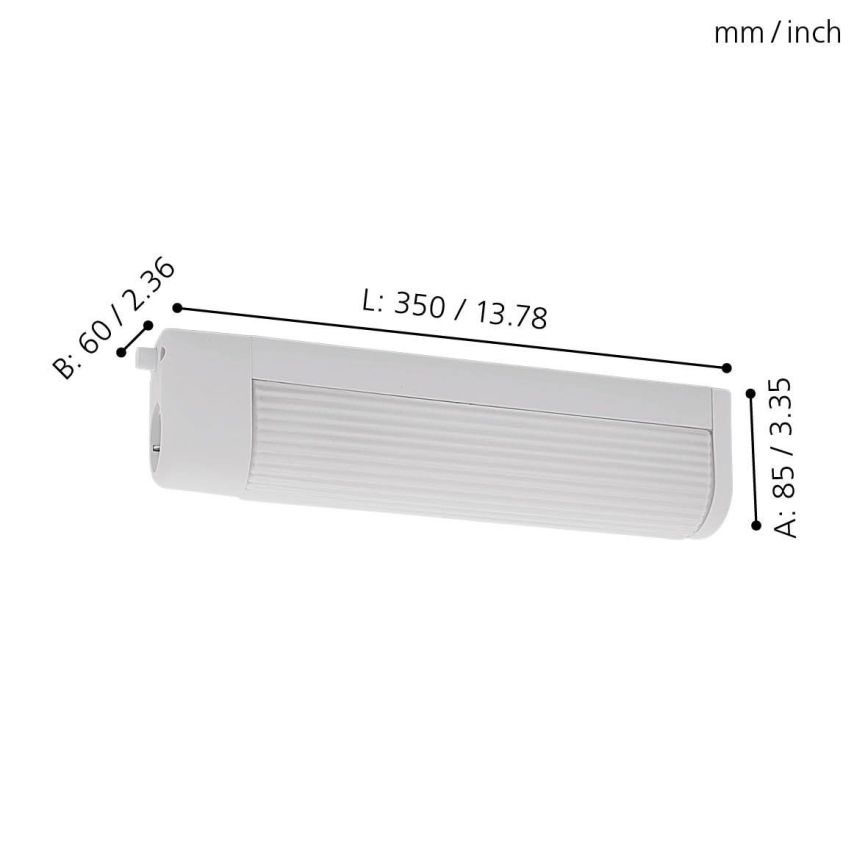 Eglo - Стенна лампа 2xE14/40W/230V