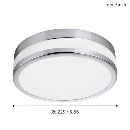 Eglo - LED лампа за баня LED 1xLED/11W/230V IP44