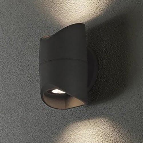Eglo 95076 - Екстериорна Стенна лампа ABRANTES 2xLED/6W/230V IP44