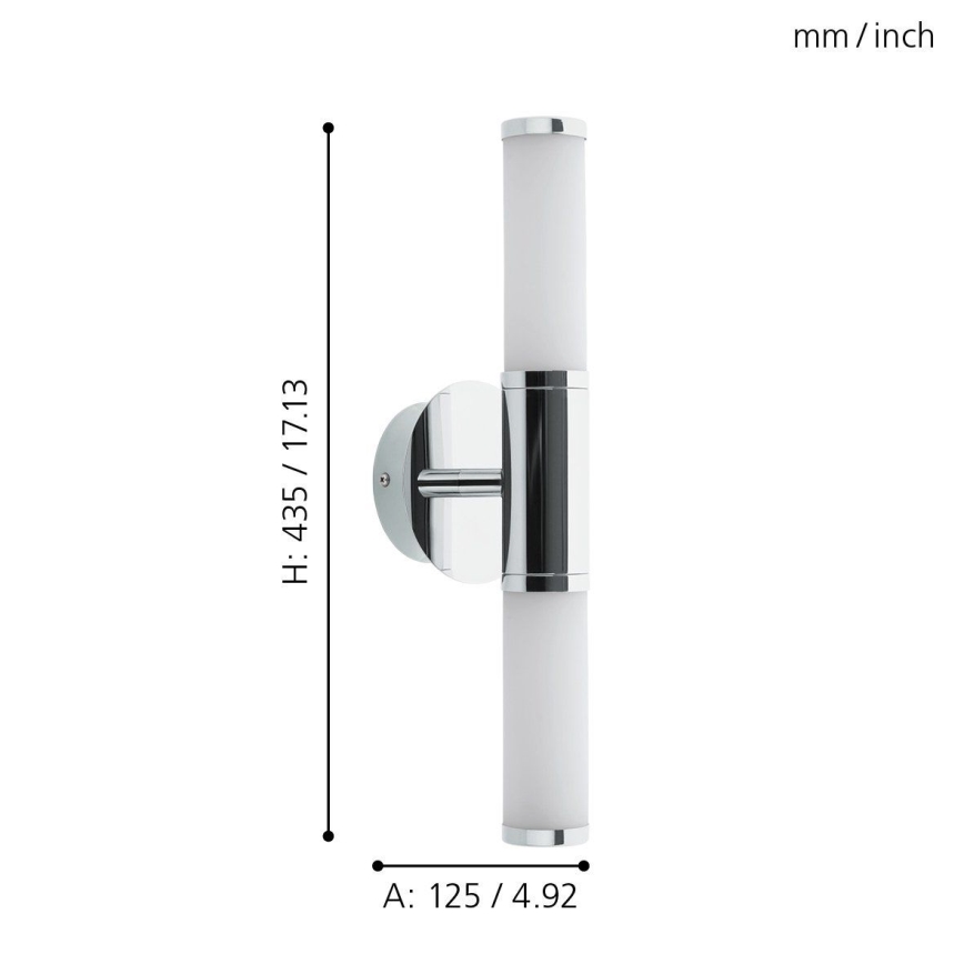 Eglo - LED лампа за баня 2xLED/4,5W/230V IP44