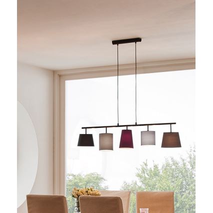 Eglo 95191 - Полилей ALMEIDA 5xE14/40W/230V