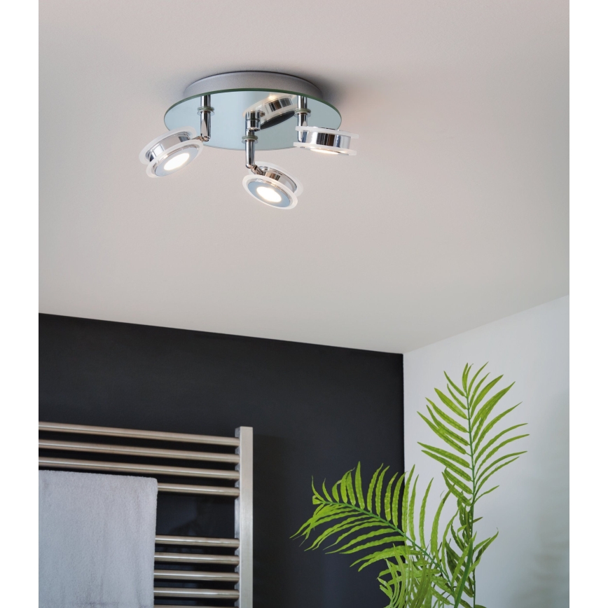 Eglo 95279 - LED Точкова За баня лампа AGUEDA 3xLED/3,3W/230V IP44