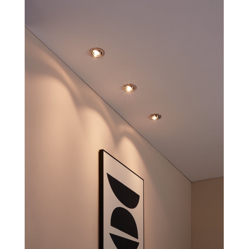 Eglo - Комплект 3x LED Осветление за окачен таван TEDO 3xGU10-LED/5W/230V