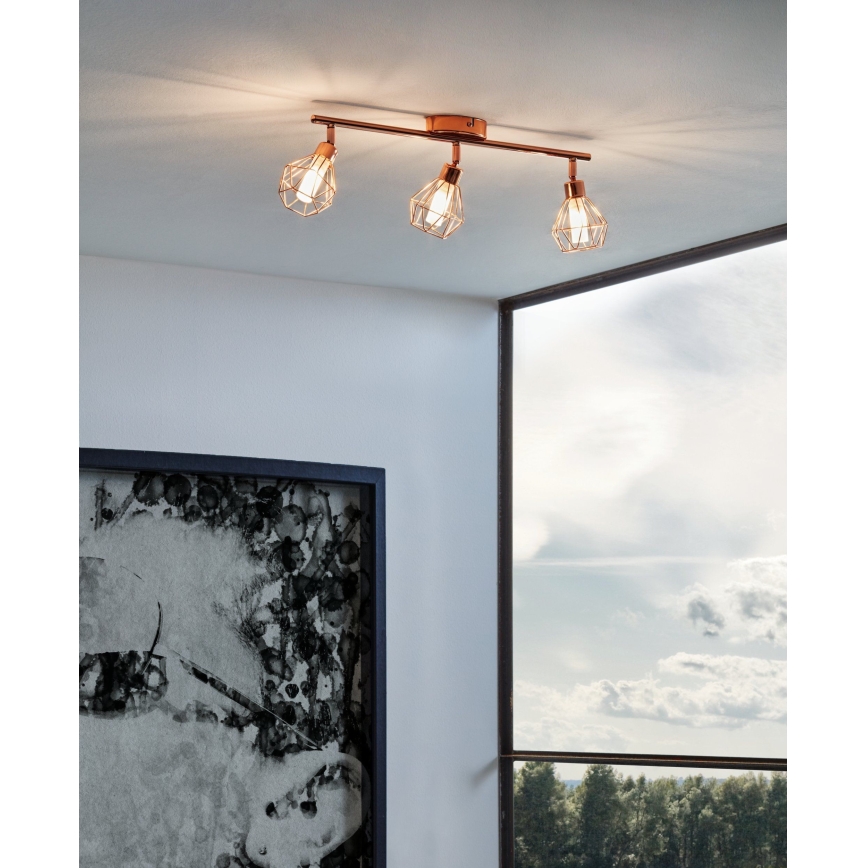 Eglo - LED Точково осветително тяло 3xG9-LED/2,5W/230V